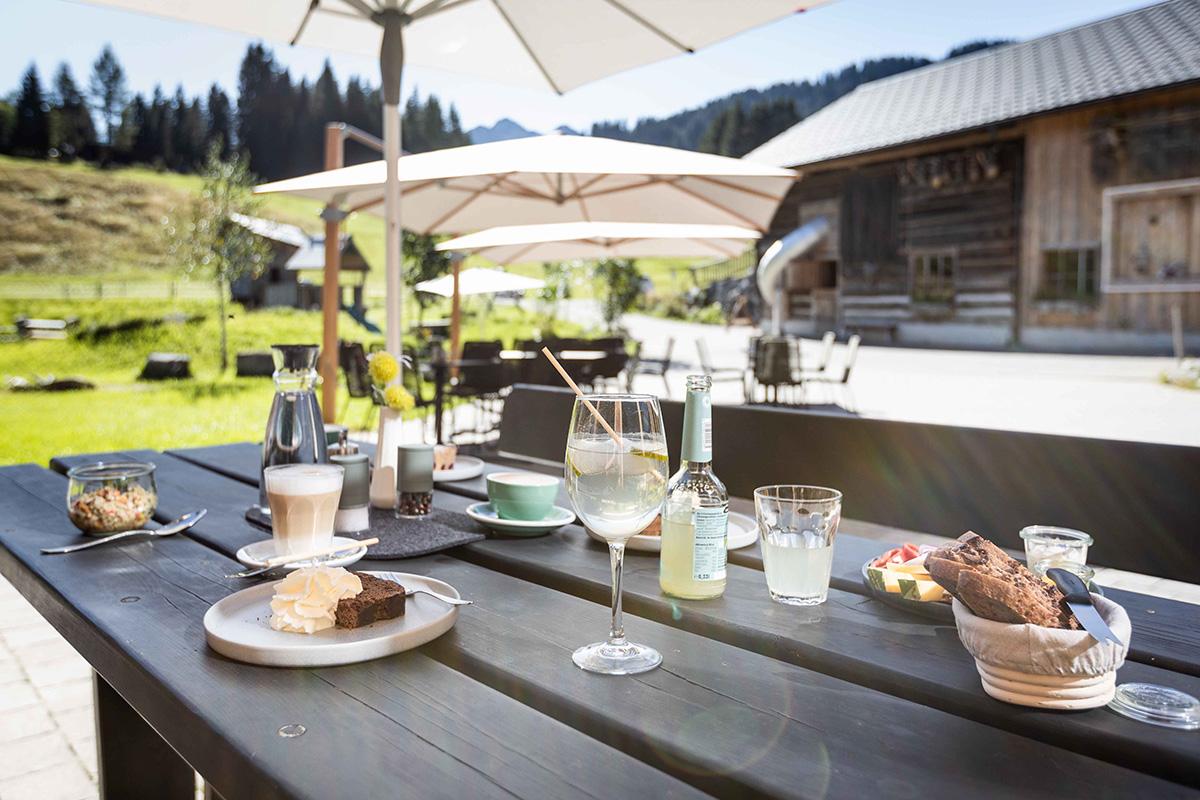 Naturzeithof Hirschegg (Vorarlberg) Exterior foto